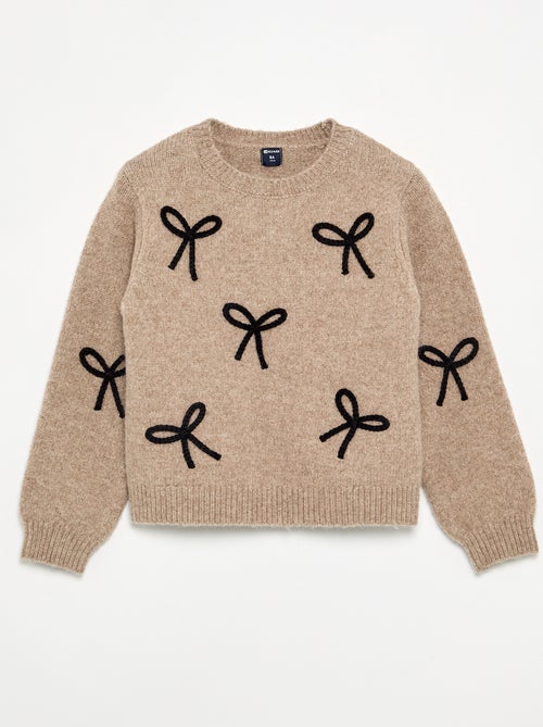 Pull avec nœuds en corde - Kiabi Pull avec nœuds en corde - Kiabi