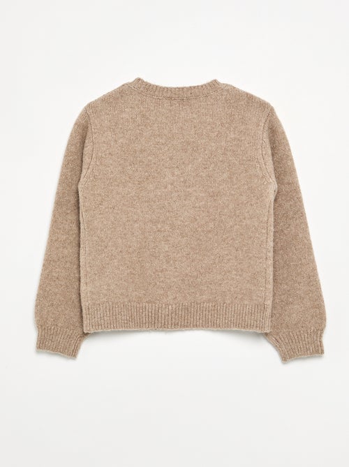Pull avec nœuds en corde - Kiabi Pull avec nœuds en corde - Kiabi