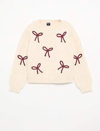 Pull avec nœuds en corde