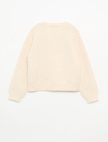 Pull avec nœuds en corde