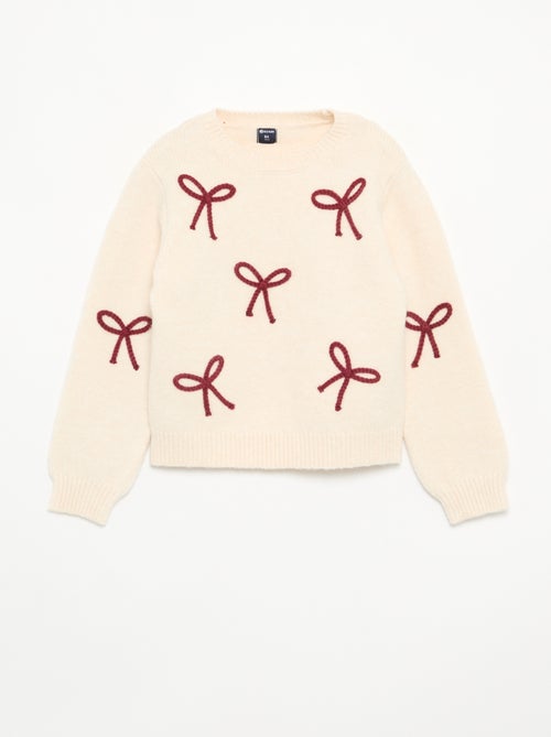 Pull avec nœuds en corde - Kiabi