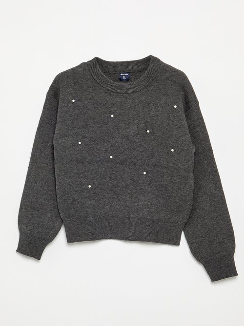 Pull avec perles - Kiabi Pull avec perles - Kiabi