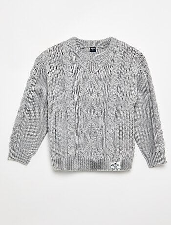 Pull avec torsades