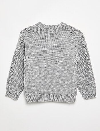 Pull avec torsades