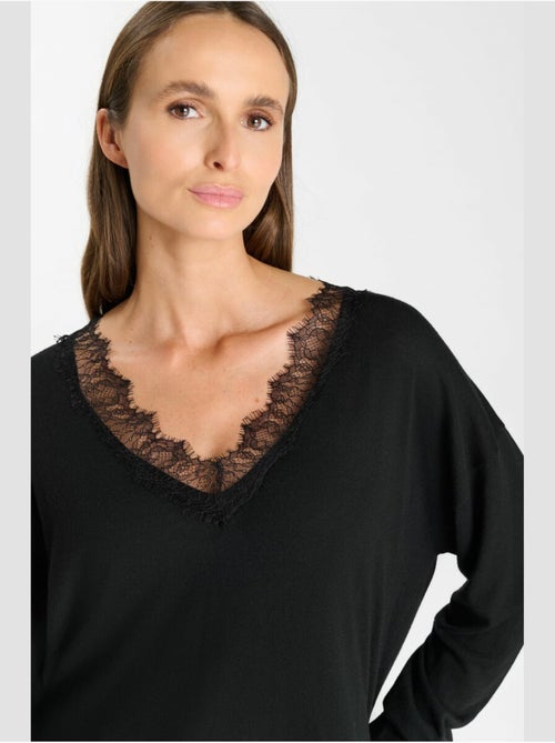 Pull BARNY 'Le Temps Des Cerises' - Kiabi Pull BARNY 'Le Temps Des Cerises' - Kiabi