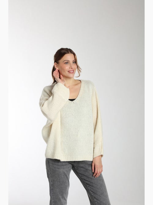 Pull Bary  | Gerard Pasquier Avec Col V | Gerard Pasquier - Kiabi