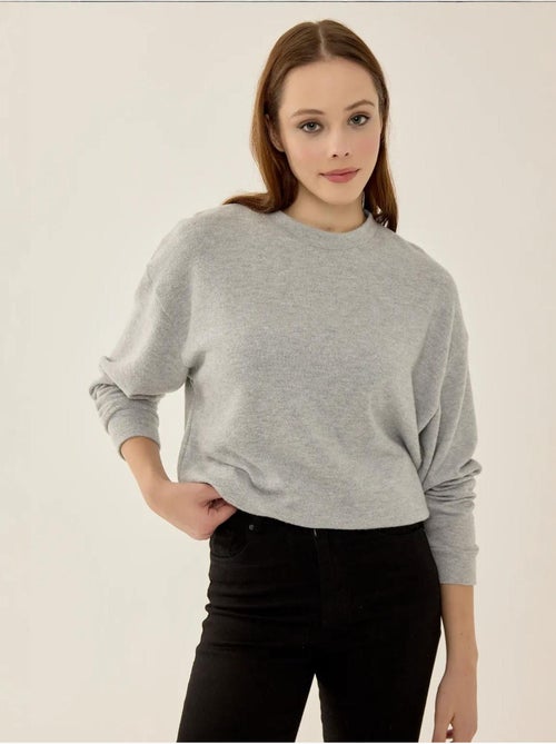 Pull basique coupe décontractée - Kiabi