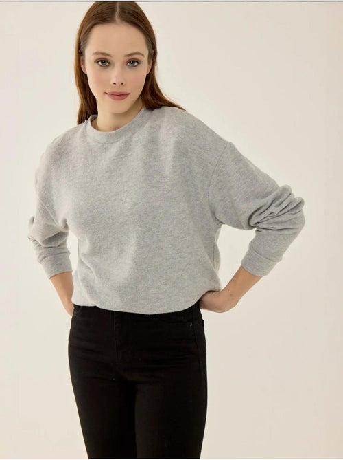 Pull basique coupe décontractée - Kiabi