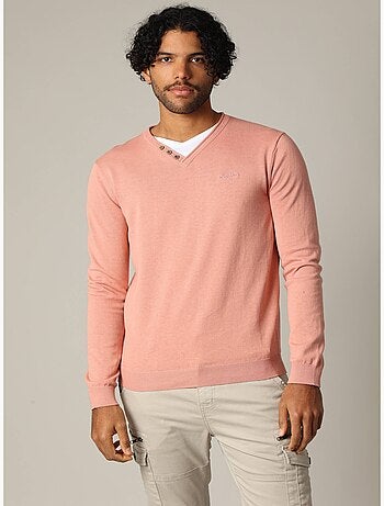 Pull basique en maille 'Deeluxe'