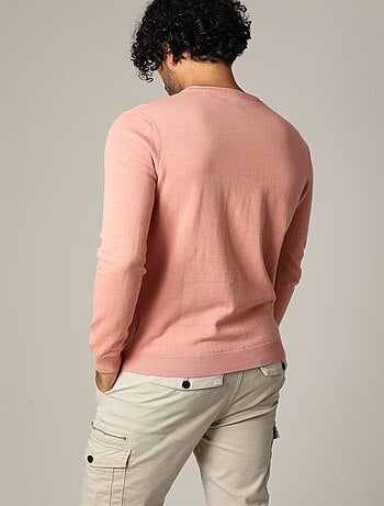 Pull basique en maille 'Deeluxe'