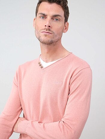 Pull basique en maille 'Deeluxe'