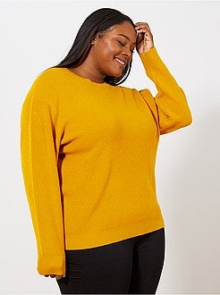 Pull basique en maille perlée - Kiabi