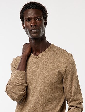 Pull basique en maille unie