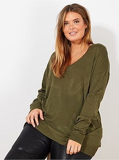 Pull basique fine maille - Kiabi