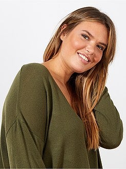 Pull basique fine maille - Kiabi