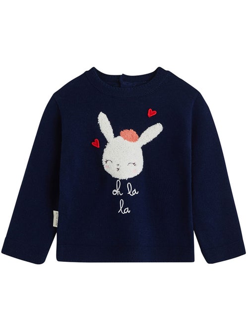 Pull bébé en tricot aimée - Kiabi Pull bébé en tricot aimée - Kiabi