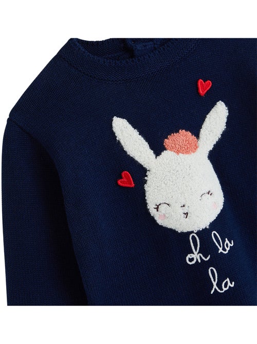 Pull bébé en tricot aimée - Kiabi Pull bébé en tricot aimée - Kiabi