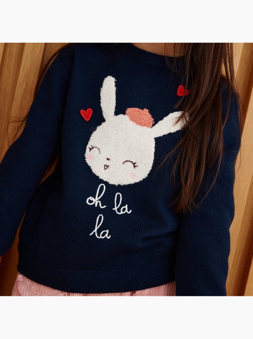 Pull bébé en tricot aimée - Kiabi Pull bébé en tricot aimée - Kiabi