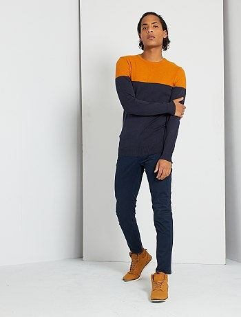 Pull bi-matière éco-conçu