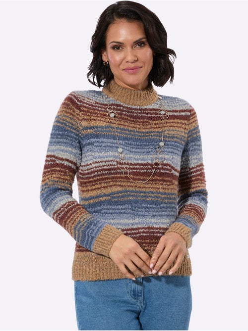 Pull Bouclé Qualité Bouclée Chaude - Taille Standard - Witt - Kiabi Pull Bouclé Qualité Bouclée Chaude - Taille Standard - Witt - Kiabi