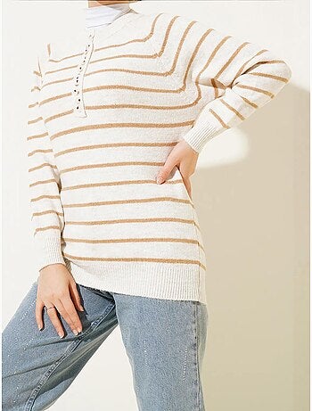 Pull boutonné bdart