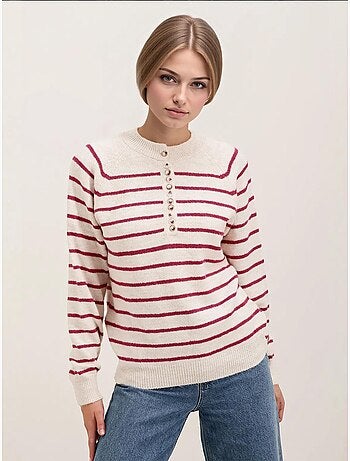 Pull boutonné bdart
