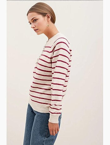 Pull boutonné bdart