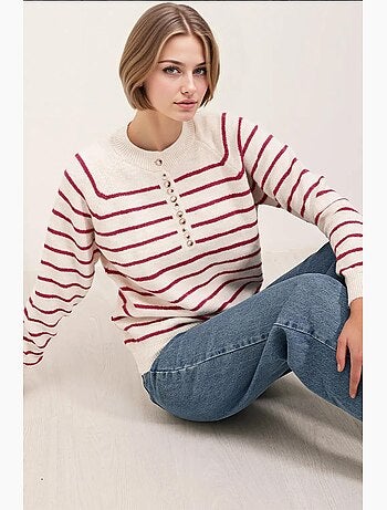 Pull boutonné bdart