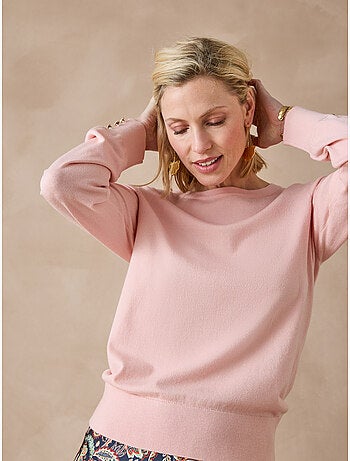 Pull boutons-bijoux aux manches - DAXON