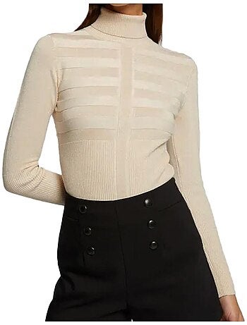 Pull Brillant femme Morgan Mentosa