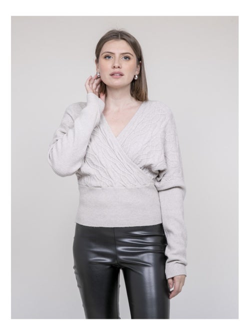 Pull cache cœur KEBIRA - Kiabi