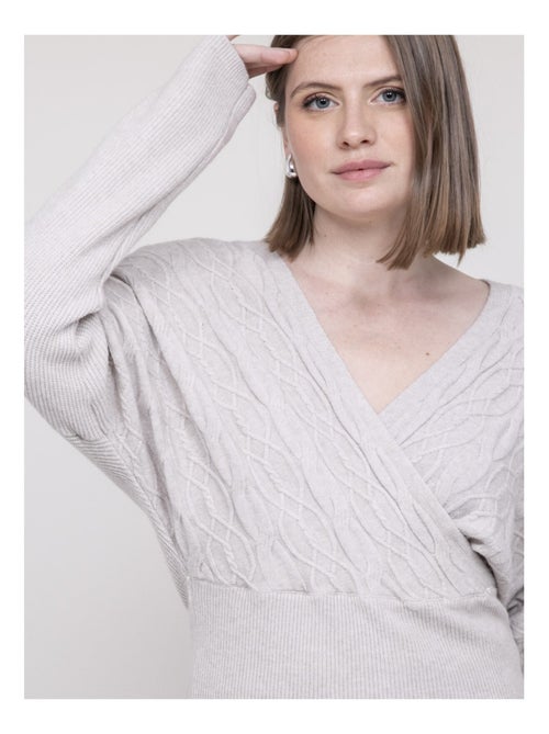 Pull cache cœur KEBIRA - Kiabi