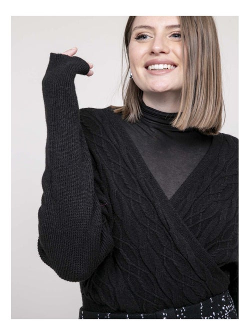 Pull cache cœur KEBIRA - Kiabi