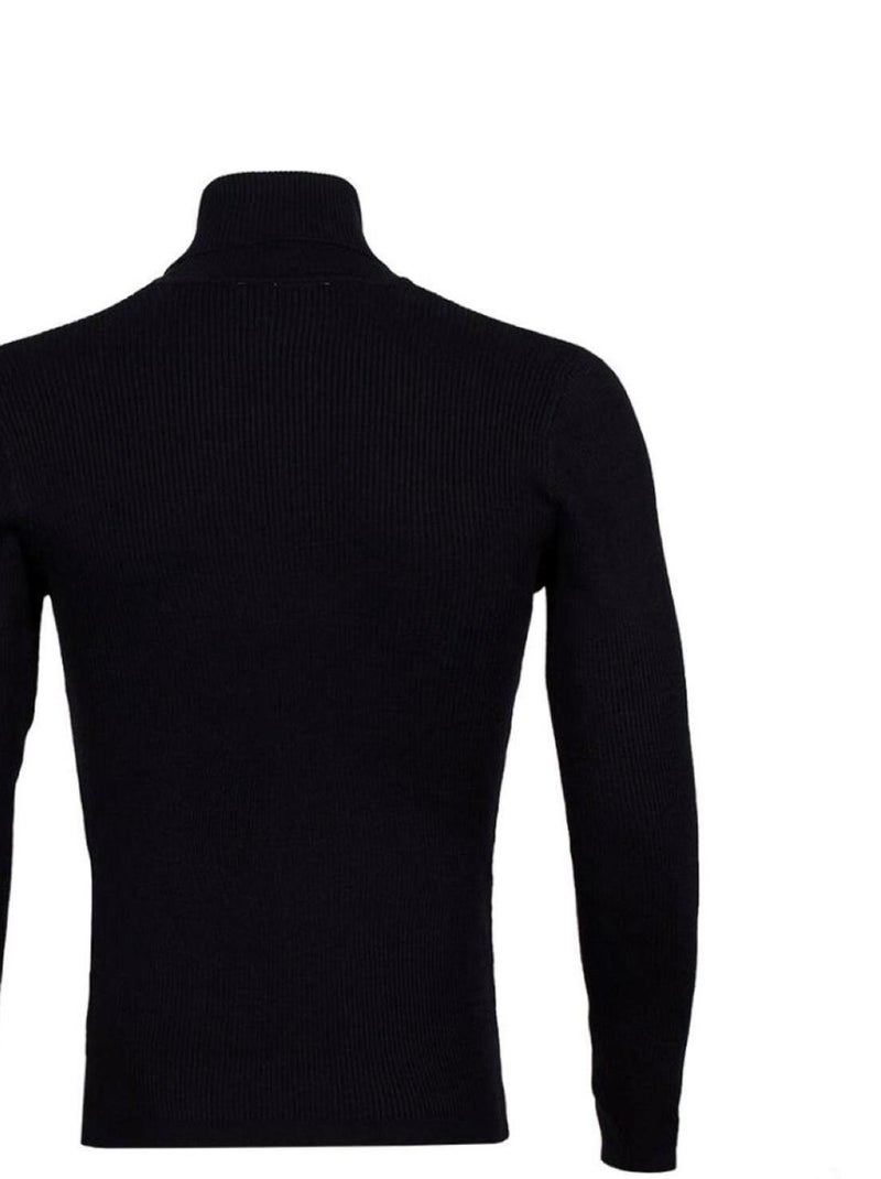 Pull   CALFY - PEAK MOUNTAIN Bleu marine - Kiabi