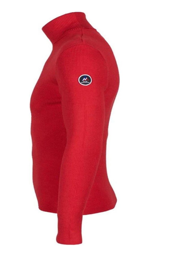 Pull   CALFY - PEAK MOUNTAIN Rouge - Kiabi