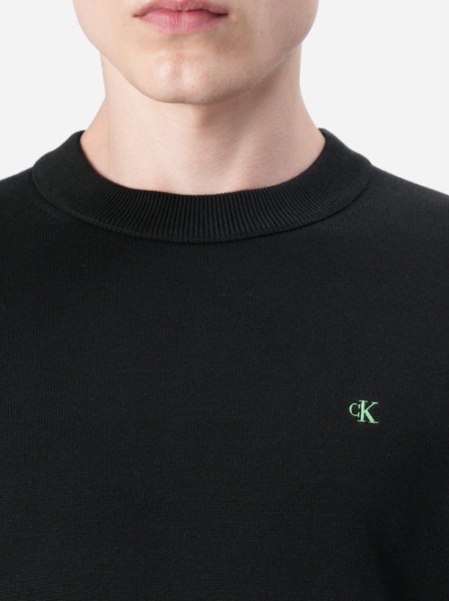 Pull Calvin Klein côtelé - Kiabi