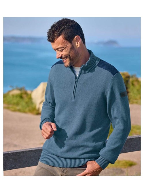 Pull Camionneur En Coton - ATLAS FOR MEN - Kiabi