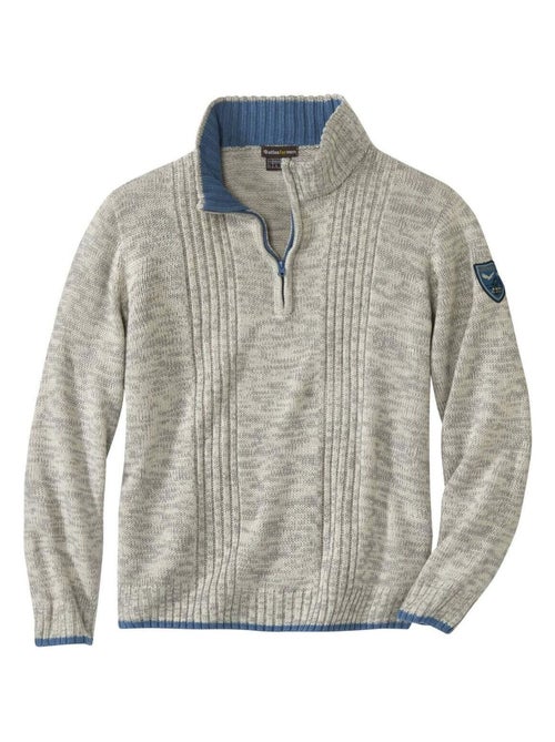 Pull Camionneur en Tricot - Atlas For Men - Kiabi Pull Camionneur en Tricot - Atlas For Men - Kiabi
