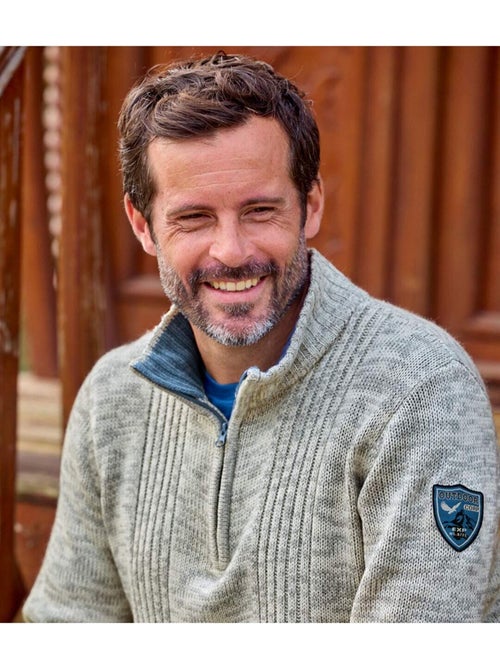 Pull Camionneur en Tricot - Atlas For Men - Kiabi Pull Camionneur en Tricot - Atlas For Men - Kiabi