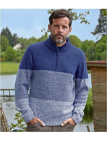 Le pull camionneur tricot torsadé - atlas for men
