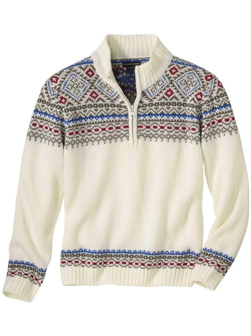 Pull Camionneur Tricot   - ATLAS FOR MEN - Kiabi