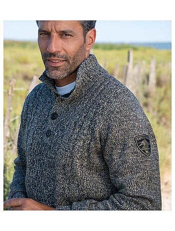 Pull Camionneur Tricot Torsadé - ATLAS FOR MEN