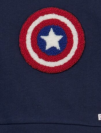 Sweat En Coton Avec Capuche Pour Garçon 'Spider-Man' MARVEL SPIDERMAN Bleu Bwj73 1 Frb3