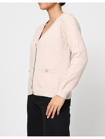 Pull Cardigan col v Kebello