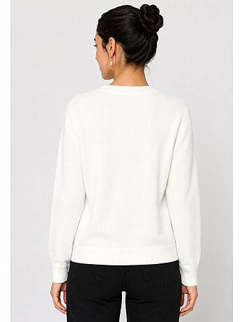 Pull Cardigan col v Kebello