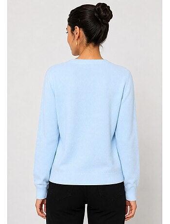 Pull cardigan col v kebello