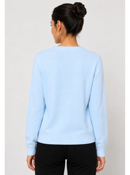 Pull Cardigan col v Kebello - Kiabi