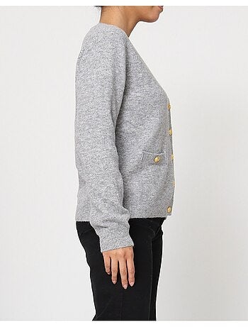 Pull Cardigan col v Kebello