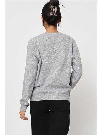 Pull Cardigan col v Kebello