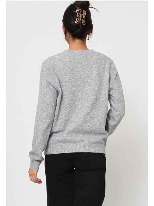 Pull Cardigan col v Kebello - Kiabi